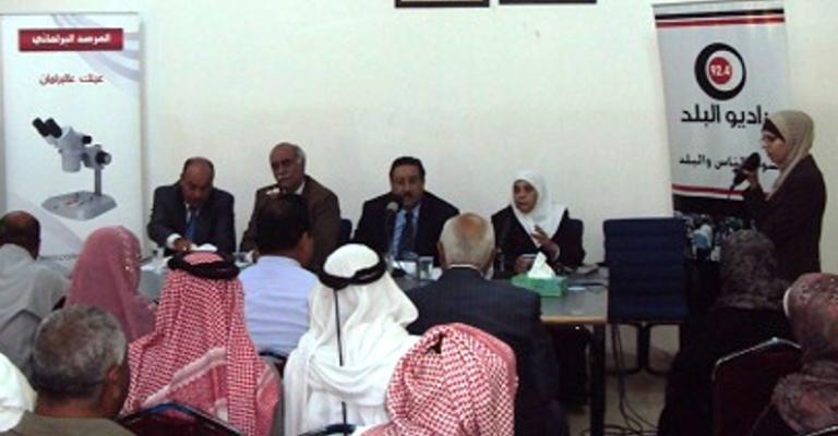 مناظرة لراديو البلد في معان بعنوان "الدروس المستفادة من أزمة معان"