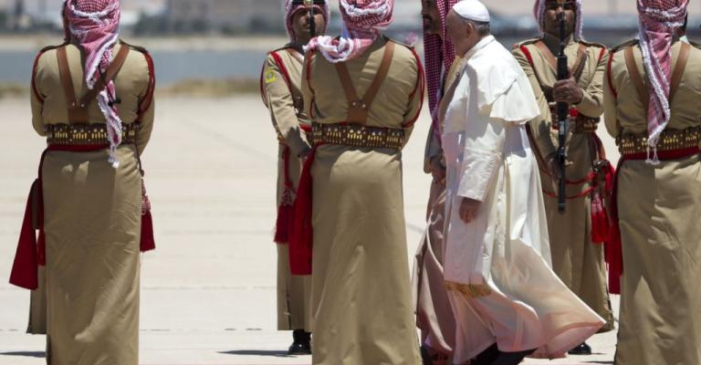 البابا فرانسيس يغادر عمان إلى بيت لحم البابا فرانسيس يغادر عمان إلى بيت لحم