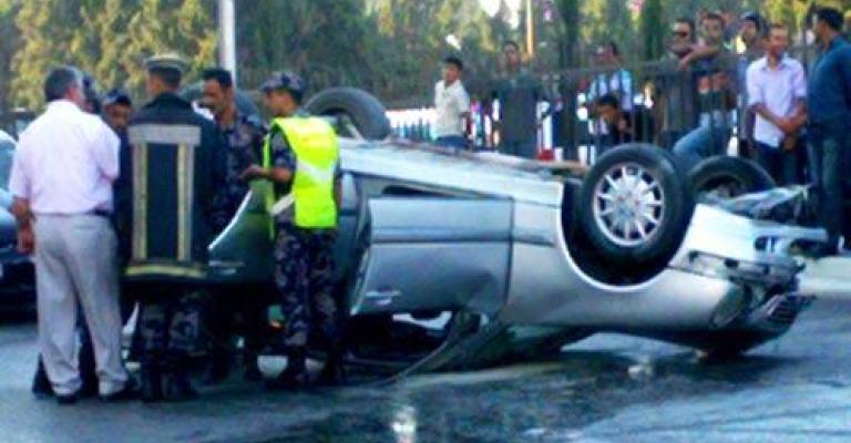 البلقاء: وفاة مواطن بحادث تدهور