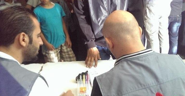 حملات إغاثية للاجئين السوريين خلال رمضان حملات إغاثية للاجئين السوريين خلال رمضان