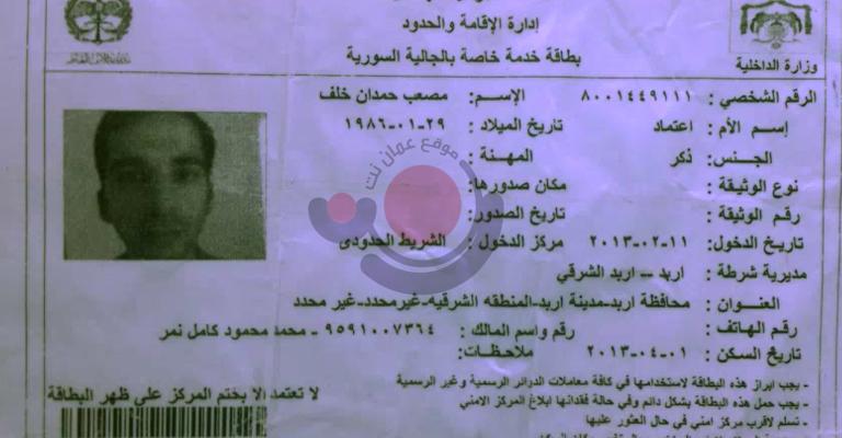 Confiscated Syrian ID Papers and the Emergence of a Black Market in Jordan Confiscated Syrian ID Papers and the Emergence of a Black Market in Jordan