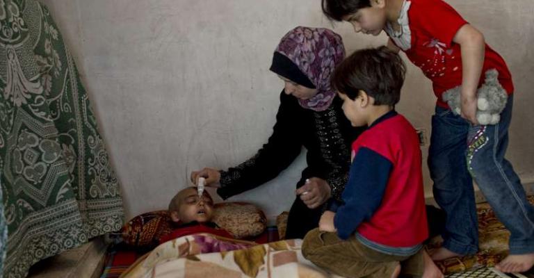 السرطان يشارك اللجوء في خطف الابتسامة من وجوه الأطفال