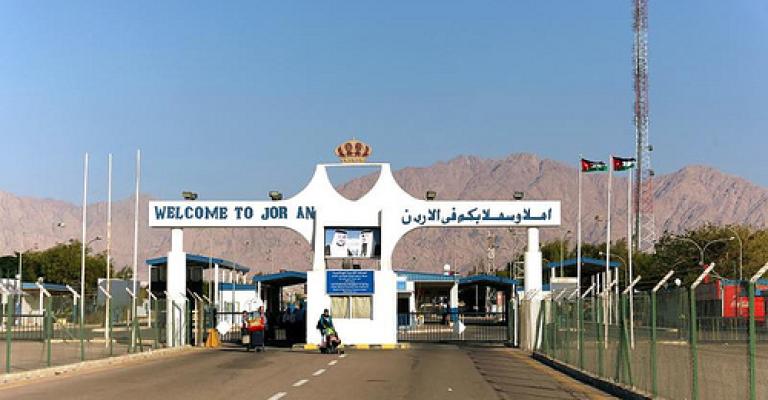 إغلاق معبر وادي الأردن أمام حركة الشحن في 9 نيسان