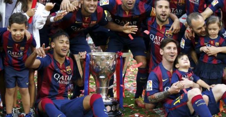 "البرشا" بطلا للدوري الإسباني