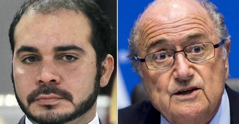 بلاتر رئيسا للفيفا بعد انسحاب الأمير علي بلاتر رئيسا للفيفا بعد انسحاب الأمير علي