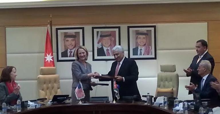 الولايات المتحدة والأردن توقعان اتفاقية ضمان القروض الثالثة