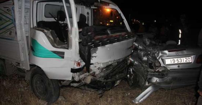 إصابة 6 بحادث في إربد إصابة 6 بحادث في إربد