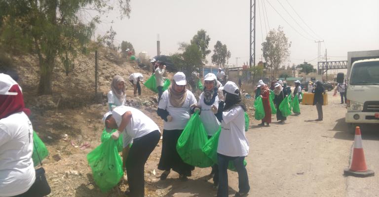  انطلاق "الحملة الوطنية للحد من الاكياس البلاستيكية" بالزرقاء