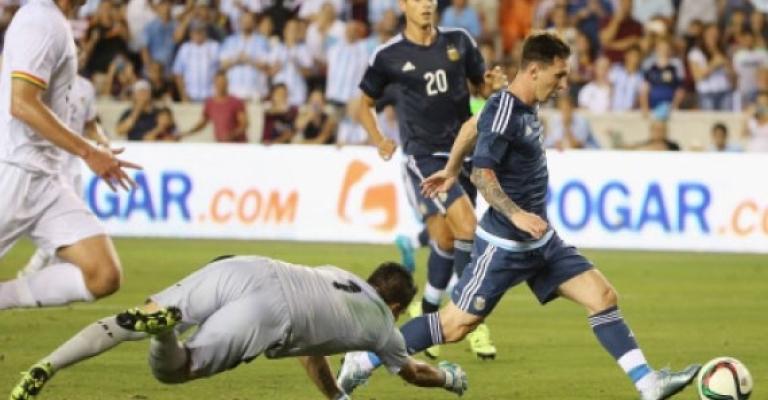 الأرجنتين تسحق بوليفيا وفوز البرازيل على كوستاريكا