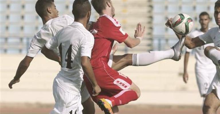 أولمبي الكرة يتعادل وديا مع نظيره اللبناني