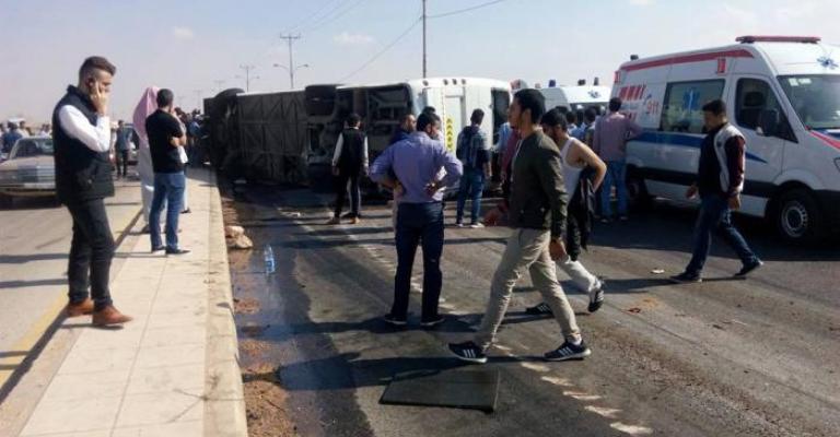 الحافلات تستحوذ على نصف حوادث السير الحافلات تستحوذ على نصف حوادث السير