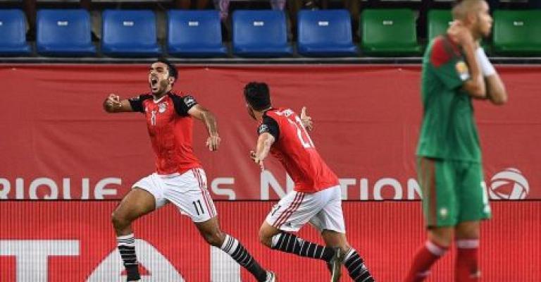 مصر تفك العُقدة المغربية وتتأهل لنصف النهائي مصر تفك العُقدة المغربية وتتأهل لنصف النهائي