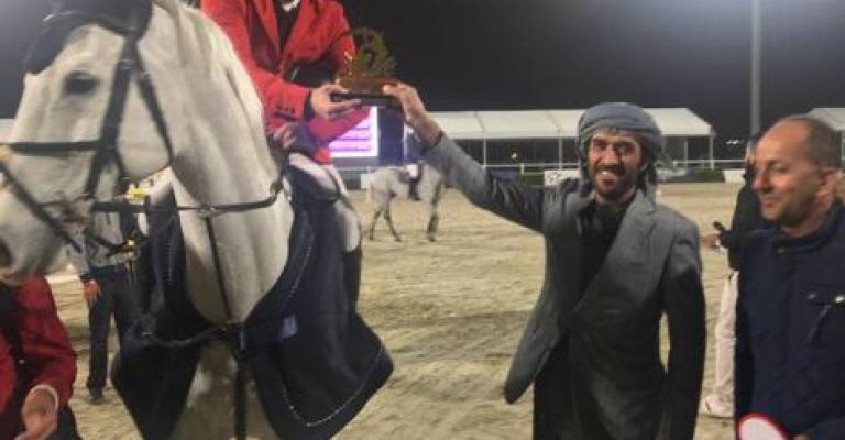 بشارات ينتزع لقب بطولة العين لقفز الحواجز بشارات ينتزع لقب بطولة العين لقفز الحواجز