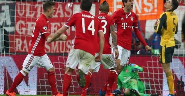 البايرن وريال مدريد يقتربان من دور الثمانية البايرن وريال مدريد يقتربان من دور الثمانية