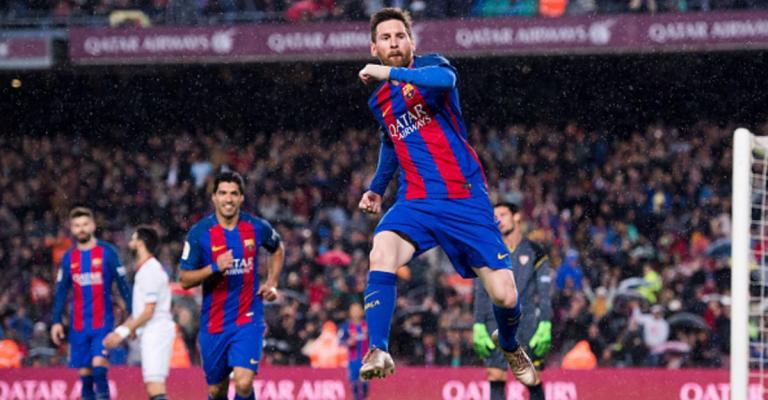 برشلونة يحسم موقعة إشبيلية .. والريال يحافظ على الصدارة برشلونة يحسم موقعة إشبيلية .. والريال يحافظ على الصدارة