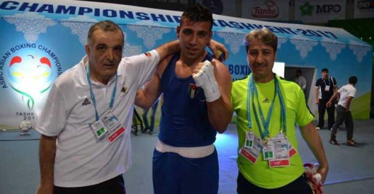 "عشيش" يتوج ببرونزية آسيا للملاكمة