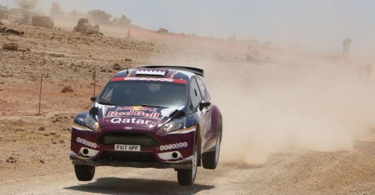 القطري ناصر العطية يتصدر رالي الأردن الدولي