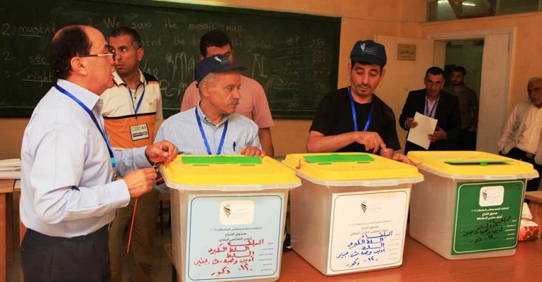 5.12% نسبة الاقتراع حتى العاشرة