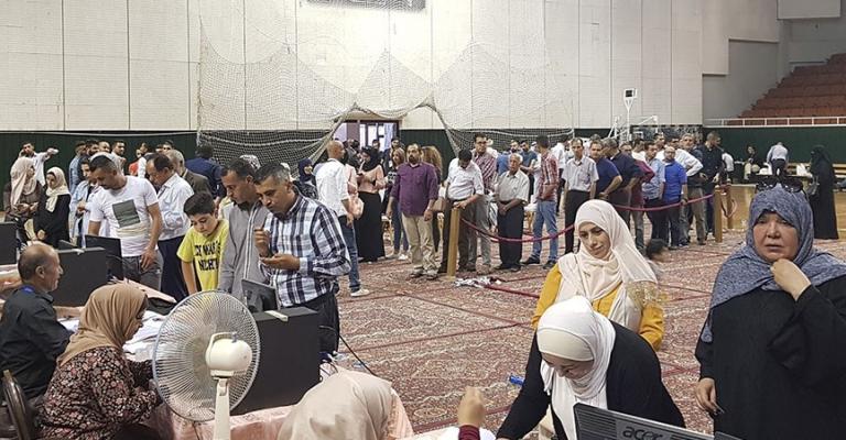 أكثر من مليون مقترع وبنسبة 25% حتى الخامسة أكثر من مليون مقترع وبنسبة 25% حتى الخامسة