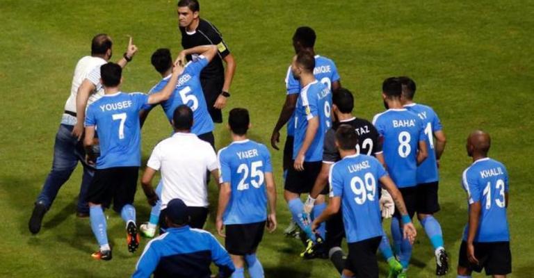 عقوبات بحق الفيصلي بعد شغب الاسكندرية