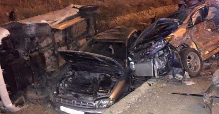 وفاتان و6 إصابات بحادث تصادم قرب سيل جرش