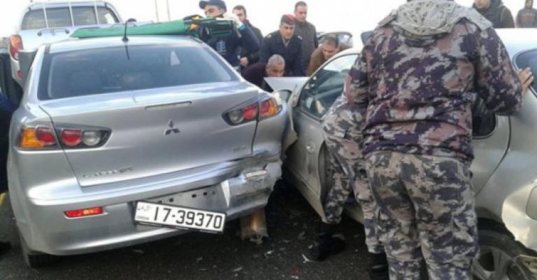 الكرامة: وفاتان وإصابتان بحادث تصادم