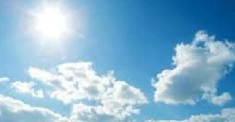 أجواء صيفية والحرارة حول معدلاتها