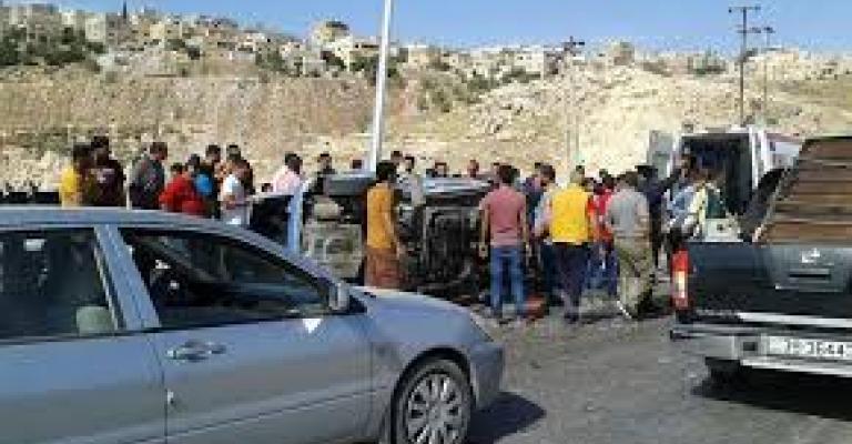 9 اصابات بحادث تصادم في الزرقاء