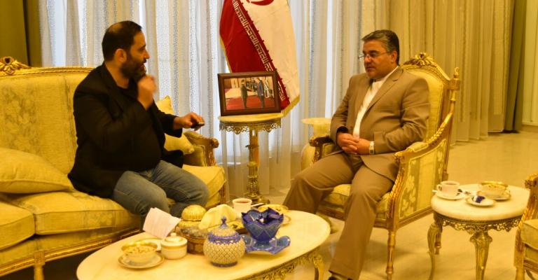 السفير الإيراني: ندعو الأردن إلى علاقات اقتصاديّة واسعة وتأسيس سكّة حديد وشبكة كهرباء وخطّ غاز السفير الإيراني: ندعو الأردن إلى علاقات اقتصاديّة واسعة وتأسيس سكّة حديد وشبكة كهرباء وخطّ غاز