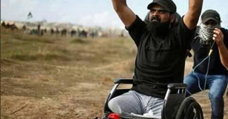 الشهيد "أبو ثريا" المقاوم الذي تحدى الإعاقة والاحتلال معا الشهيد "أبو ثريا" المقاوم الذي تحدى الإعاقة والاحتلال معا