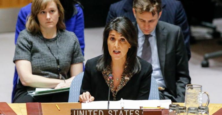 فيتو أمريكي ضد مشروع قرار بشأن القدس بمجلس الأمن فيتو أمريكي ضد مشروع قرار بشأن القدس بمجلس الأمن