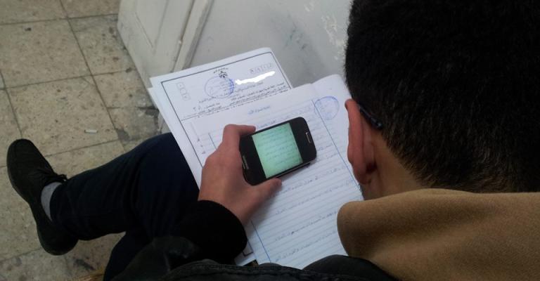 انخفاض نسبة المخالفات في امتحان الثانوية العامة