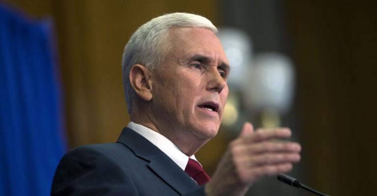 بنس: نقل سفارتنا إلى القدس العام المقبل بنس: نقل سفارتنا إلى القدس العام المقبل