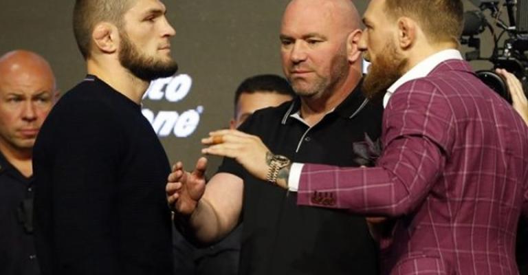 عراك خلال قياس الوزن بين ماكغريغور وحبيب.. وهذا موعد النزال