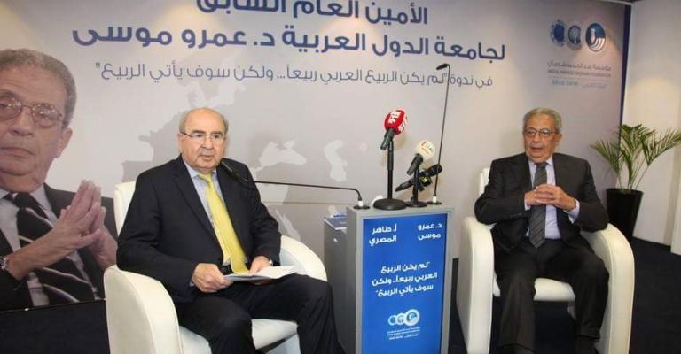 عمرو موسى من عمّان: لم يكن ’الربيع العربي‘ ربيعاً