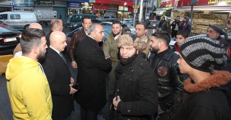 الشواربه : إعفاء تجار وسط البلد المتضررين من رسوم المهن والنفايات لمدة عامين 