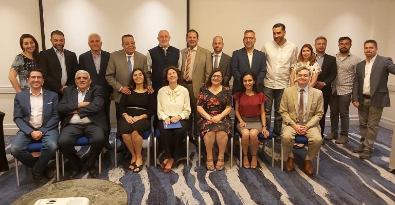 Amman International Rotary President with French AMbassador Veronique Vouland Amman International Rotary President with French AMbassador Veronique Vouland