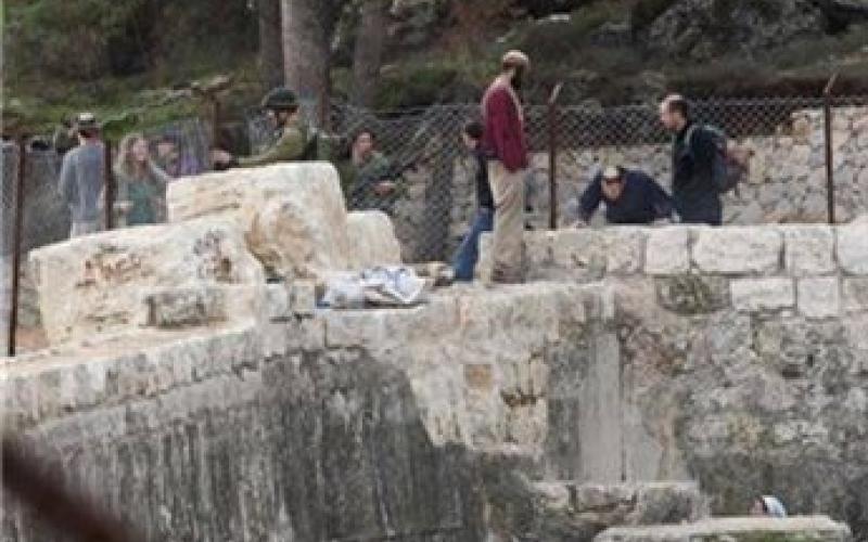 مئات المستوطنين يقتحمون برك سليمان