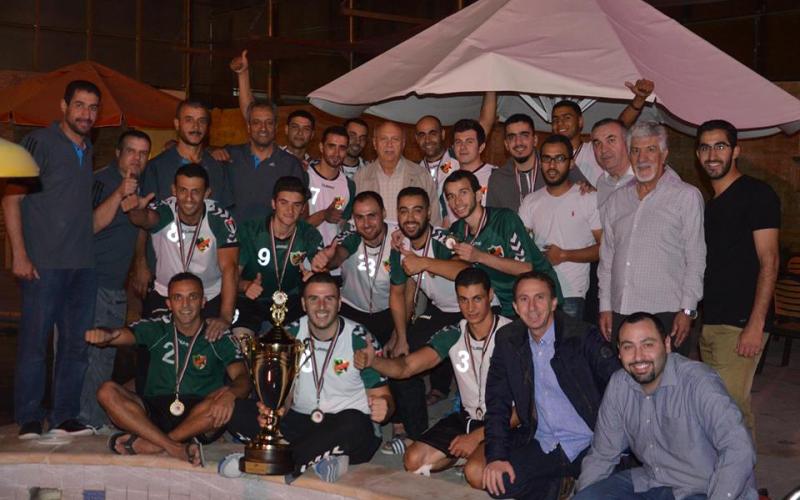 الأهلي بطل الأردن بكرة اليد- تقرير صوتي