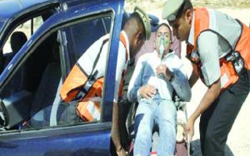 22 اصابة اثر حادثي سير منفصلين في العاصمة