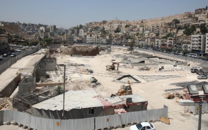 انتهاء تطوير الساحة الهاشمية صيف العام المقبل