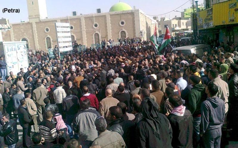 غياب الإسلاميين بمسيرة الكرك وعفويتها بذيبان