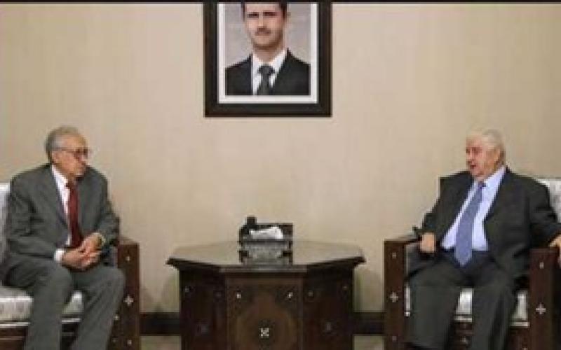 دمشق تتجاهل طلب الإبراهيمي «هدنة الأضحى»