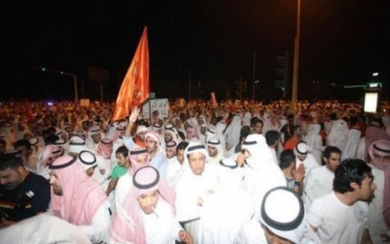 الكويت: 100 جريح في تظاهرة تنتقد سياسات الامير 