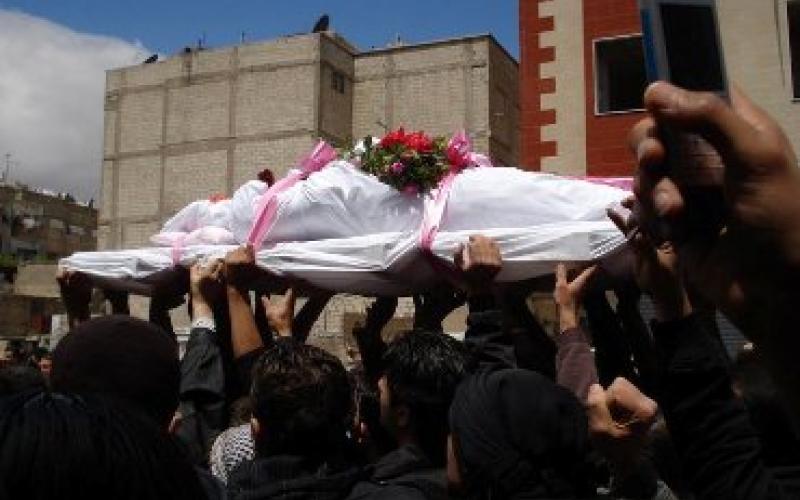 الرمثا: تشيع جثامين ثلاثة لاجئين سوريين 