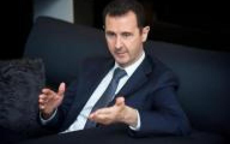 تلفزيون سي.بي.إس: الاسد يقول لا دليل على الهجوم الكيماوي‬‬‬‬‬