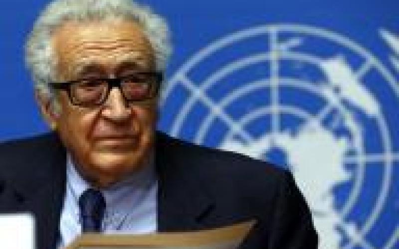 الإبراهيمي: لا تقدم بمحادثات جنيف