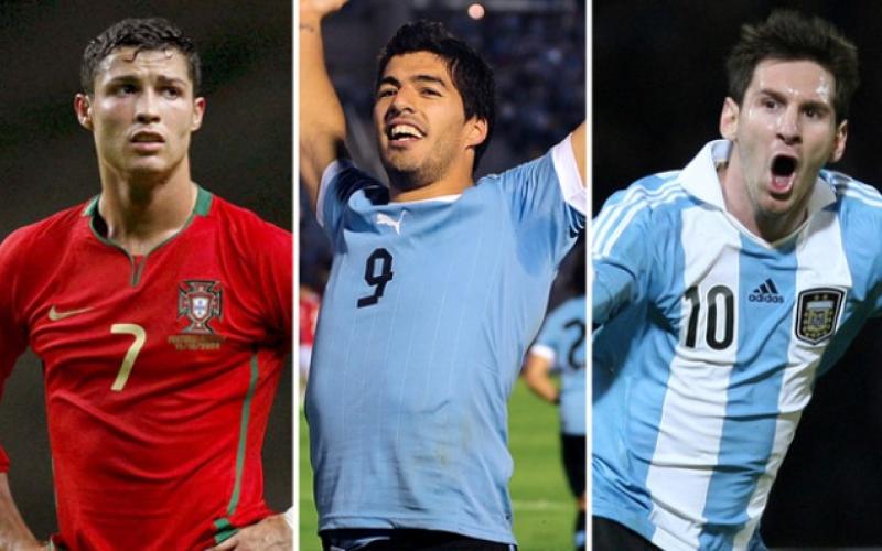 ميسيّ ورونالدو وسواريز يتنافسون على جائزة أفضل لاعب بأوروبا – تقرير صوتي