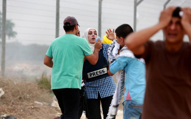 Occupation in the first place in the journalists' rights violations