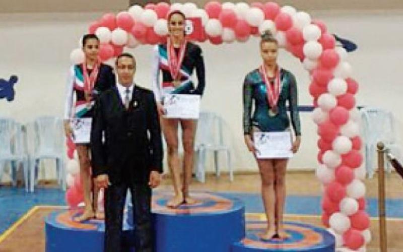 (19) ميدالة ملونة حصيلة المشاركة في بطولة العرب للجمباز – تقرير صوتي